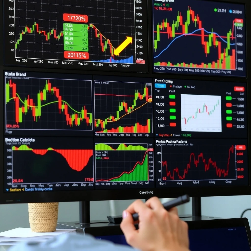 Real-time trading dashboard