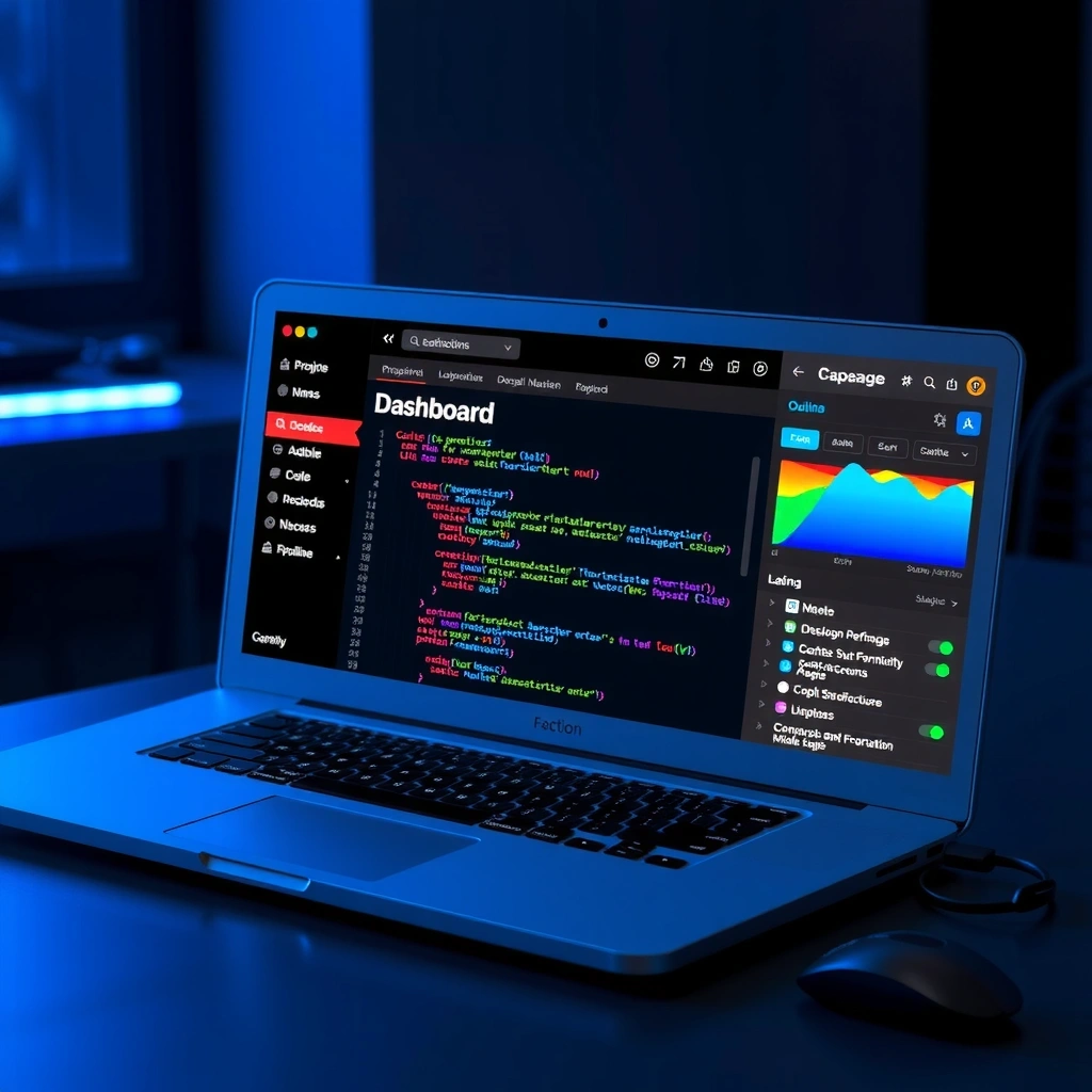 Dashboard de herramientas de desarrollo y metodología