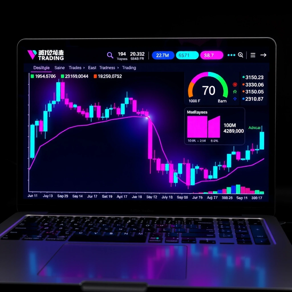 Interface de análisis técnico en tiempo real